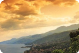 Panorama di Abbazia al crepuscolo